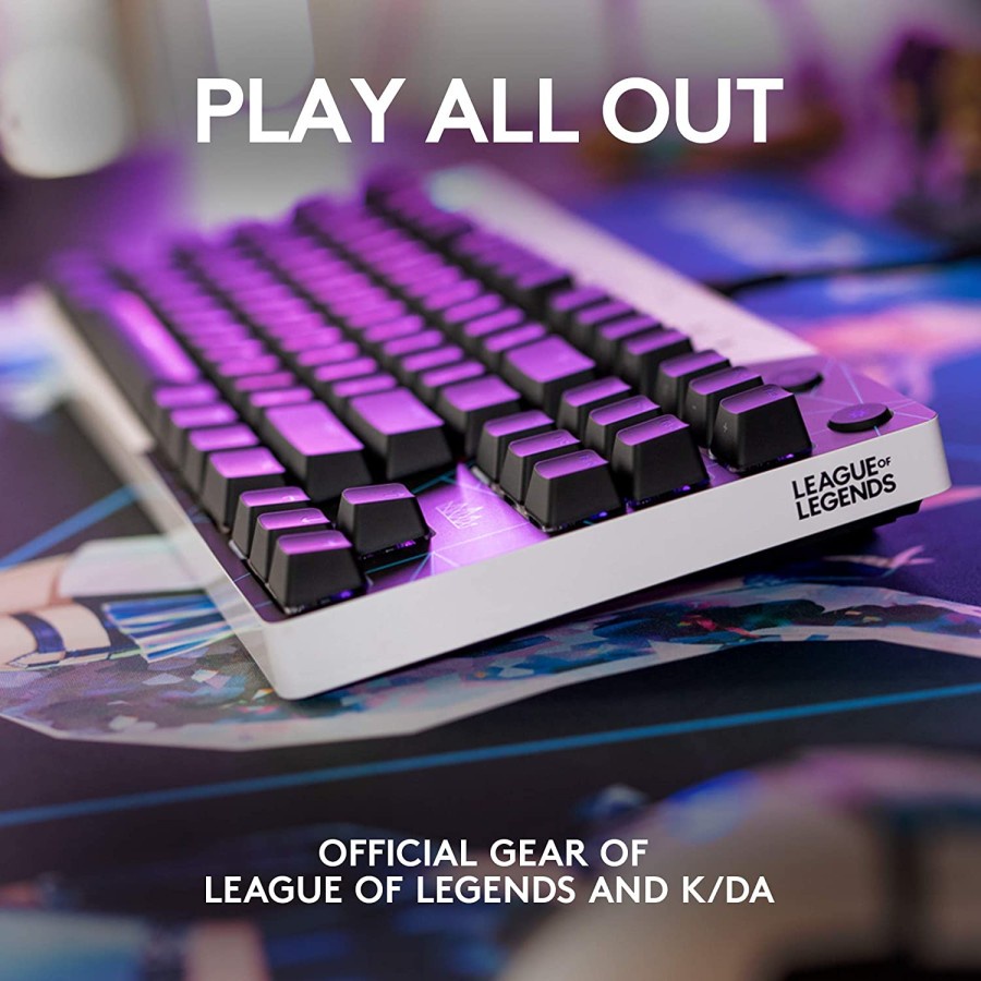 Logitech G Pro K/DA RGB TKL Mechanical Gaming Keyboard