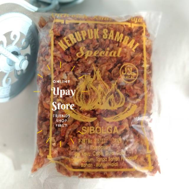 

Kerupuk Keripik Singkong Sambal Spesial Sibolga 250 gram