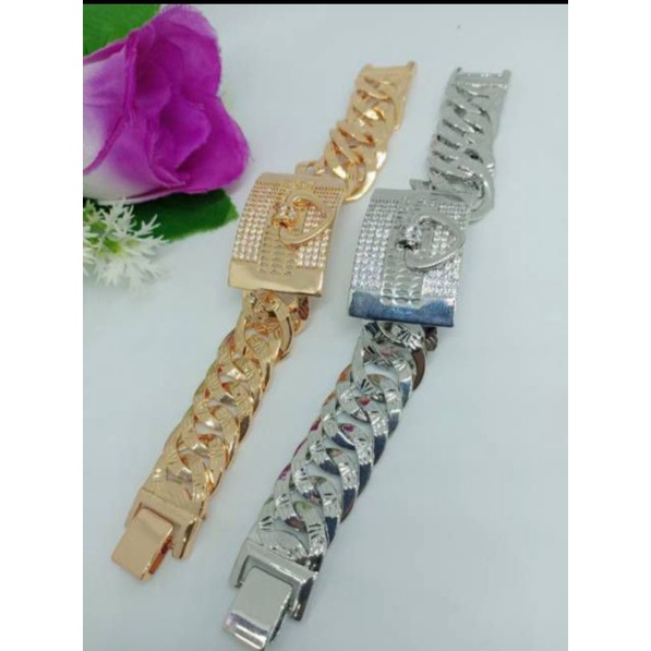 gelang xuping plat besar