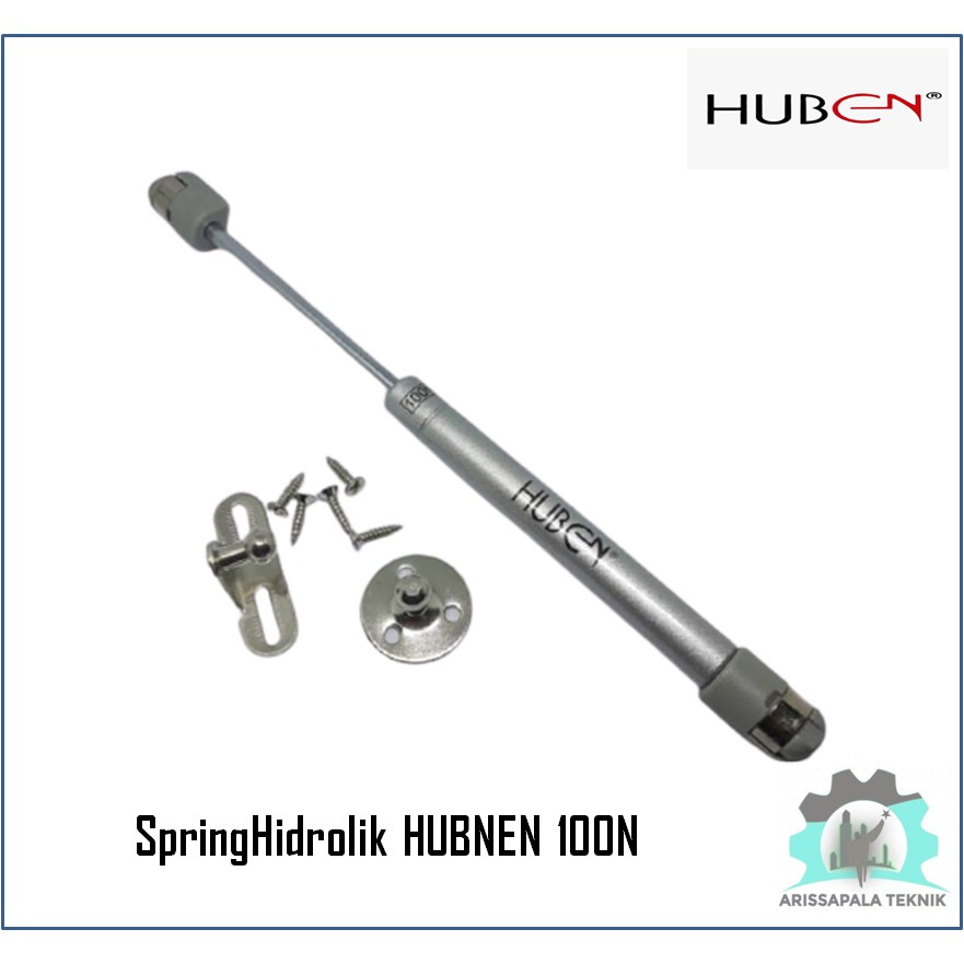 Gas Spring HUBEN Hidrolik Jok Motor Hidrolis Pintu Atas Kitchen Set HUBEN 100N