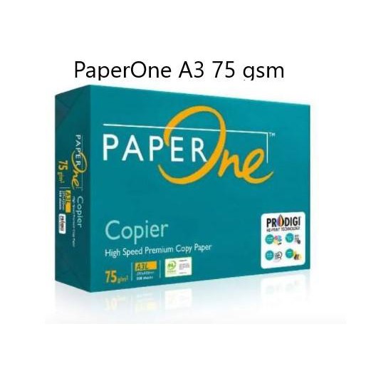 

Kertas / Gojek/Grab Termurah! Kertas Fotocopy Print Hvs A3 70 / 80 G Paperone - 75 Gram