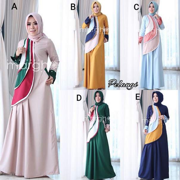 Gamis PELANGI Original by MARGHON