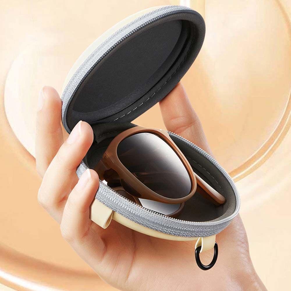 Augustina Kacamata Hitam Lipat Fashion Pria INS-style Oversize UV400 Mengemudi Putaran Luar Ruangan Anti Silau Kaca Mata Matahari