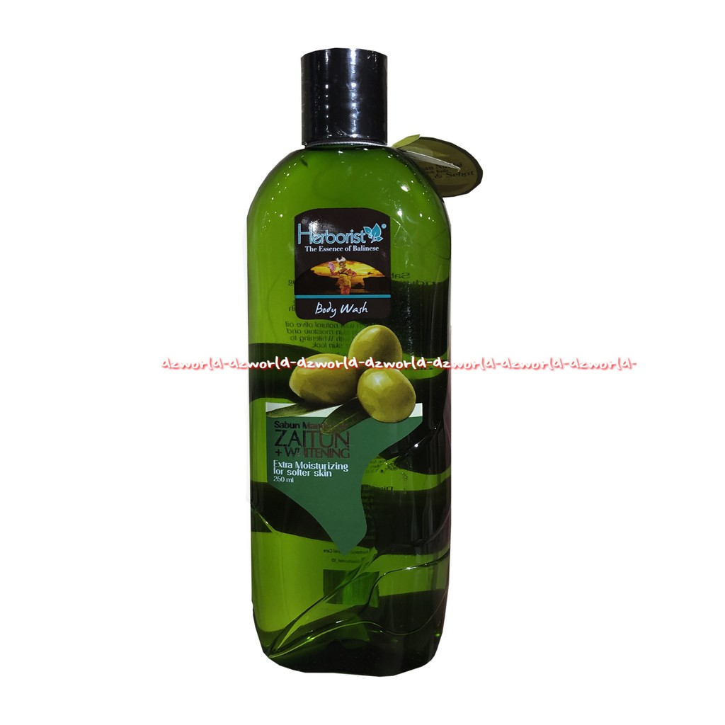 Herborist Body Wash Zaitun Whitening Sabun Mandi Cair 260ml