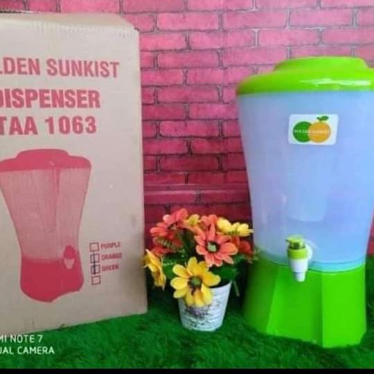 DISPENSER GOLDEN SUNKIST TAA 1063 / DISPENSER AIR MINUM KAPASITAS 10LITER / GOLDEN SUNKIST DISPENSER TAA 1963