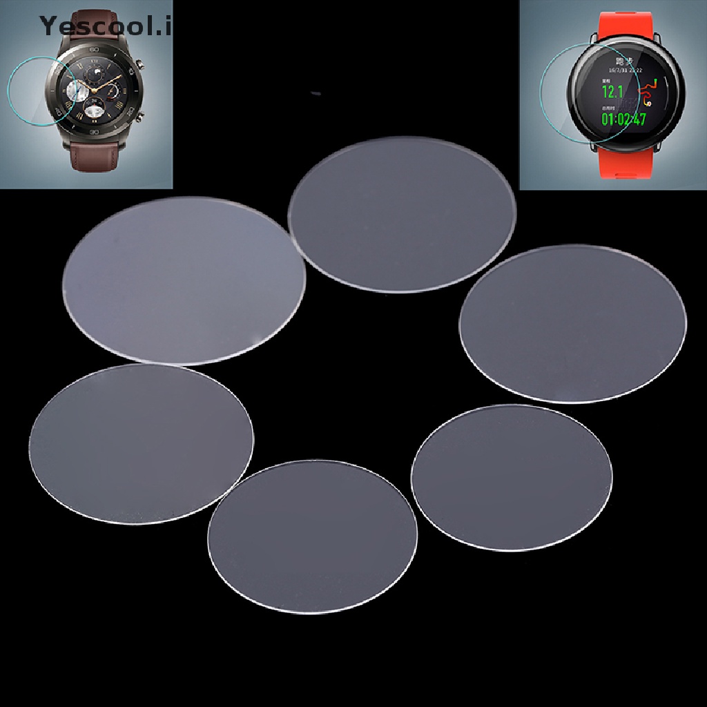 1pc Film Pelindung Layar Tempered Glass Untuk 30 / 31 / 34 / 35 / 36 / 38mm