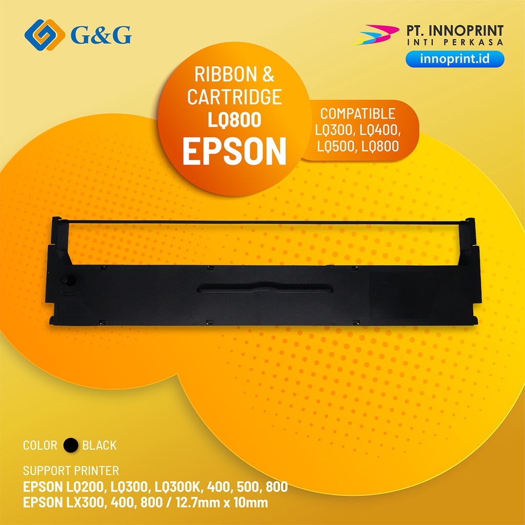 Compatible Cartridge Ribbon Epson 8750 for EPSON LQ300, 400, 800