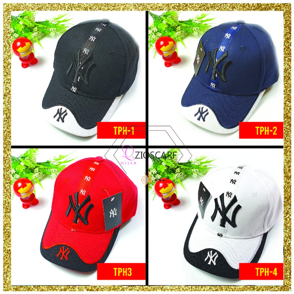 Topi Pria Baseball Newyork Fashion Outdoor Topi Fashion Pria Casual Snapback TPH import