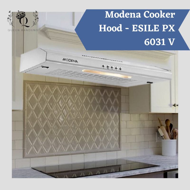 Modena Cooker Hood ESILE PX 6031 V Penghisap Asap Dapur