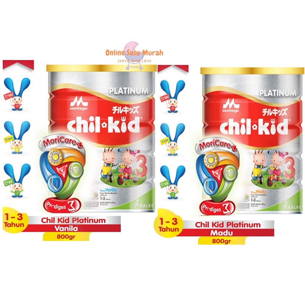 CHILKID PLATINUM 800 GR CHIL KID PLATINUM VANILA MADU 800 GR