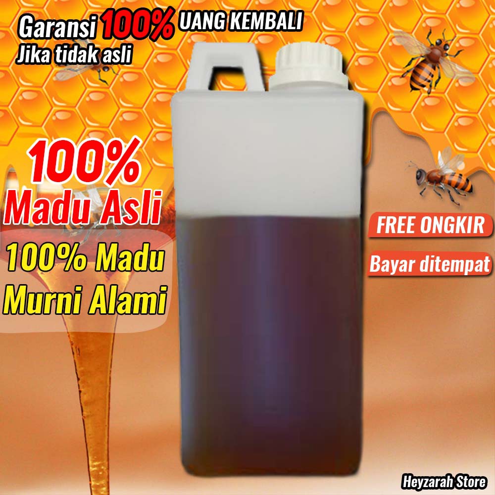 

MADU MURNI TANPA PROSES (RAW HONEY) madu hutan 100% honey madu murni nusantara kualitas terbaik