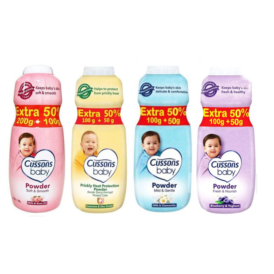 Cussons Baby Powder 100gr + 30gr / Bedak Bayi