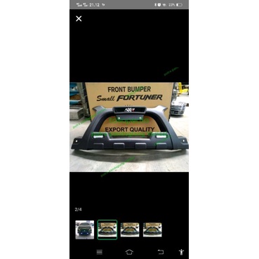 tanduk bemper depan mobil toyota innova lama model luxury