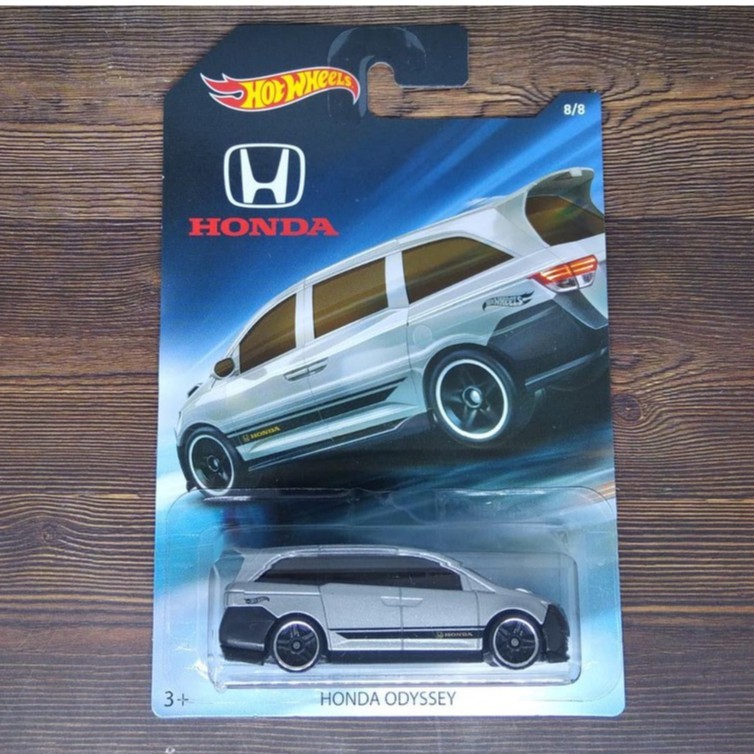 Diecast Hot Wheels Honda Odyssey Silver HW Series Mobil Mainan Anak Laki Original