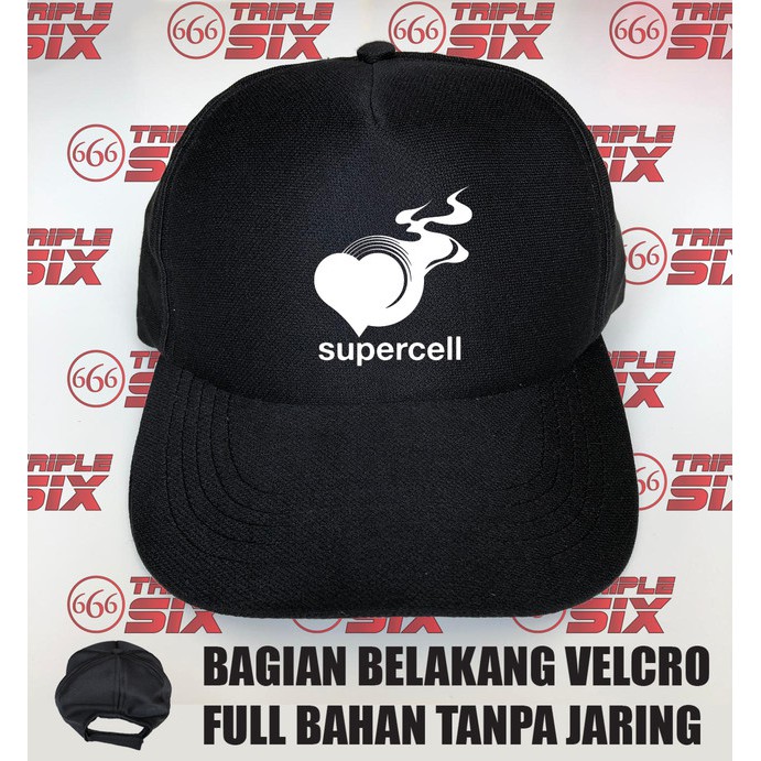 Topi Full Bahan Supercell japan