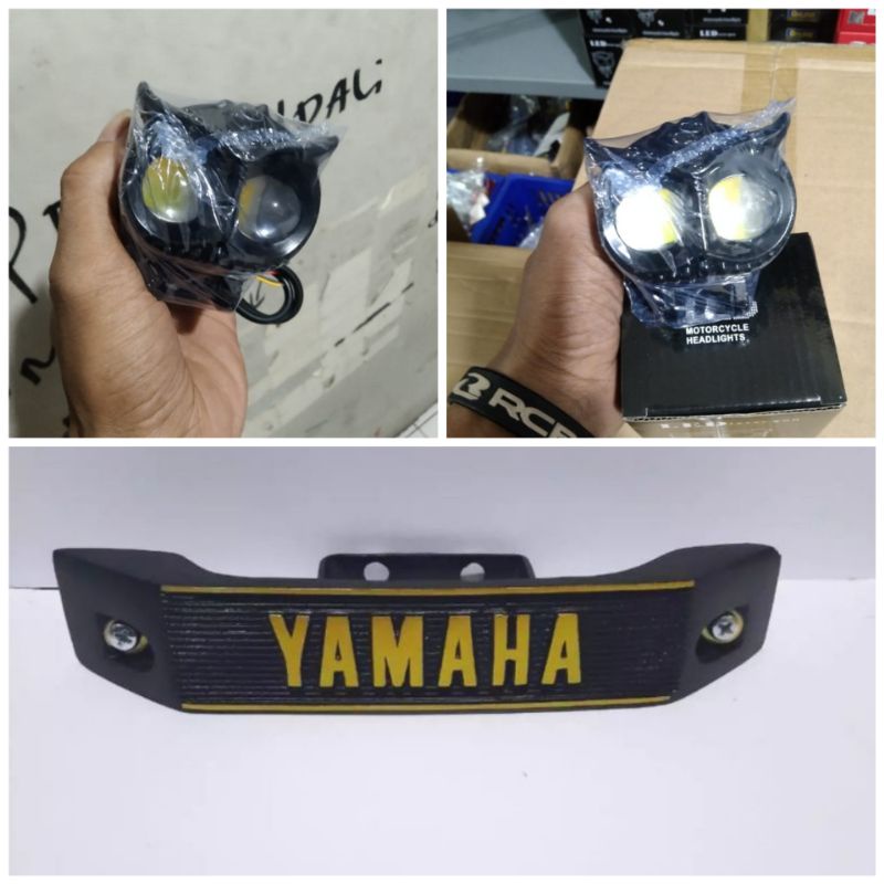 Lampu Owel 2 Led Plus Kumis RX-King Kualitas Terbaik