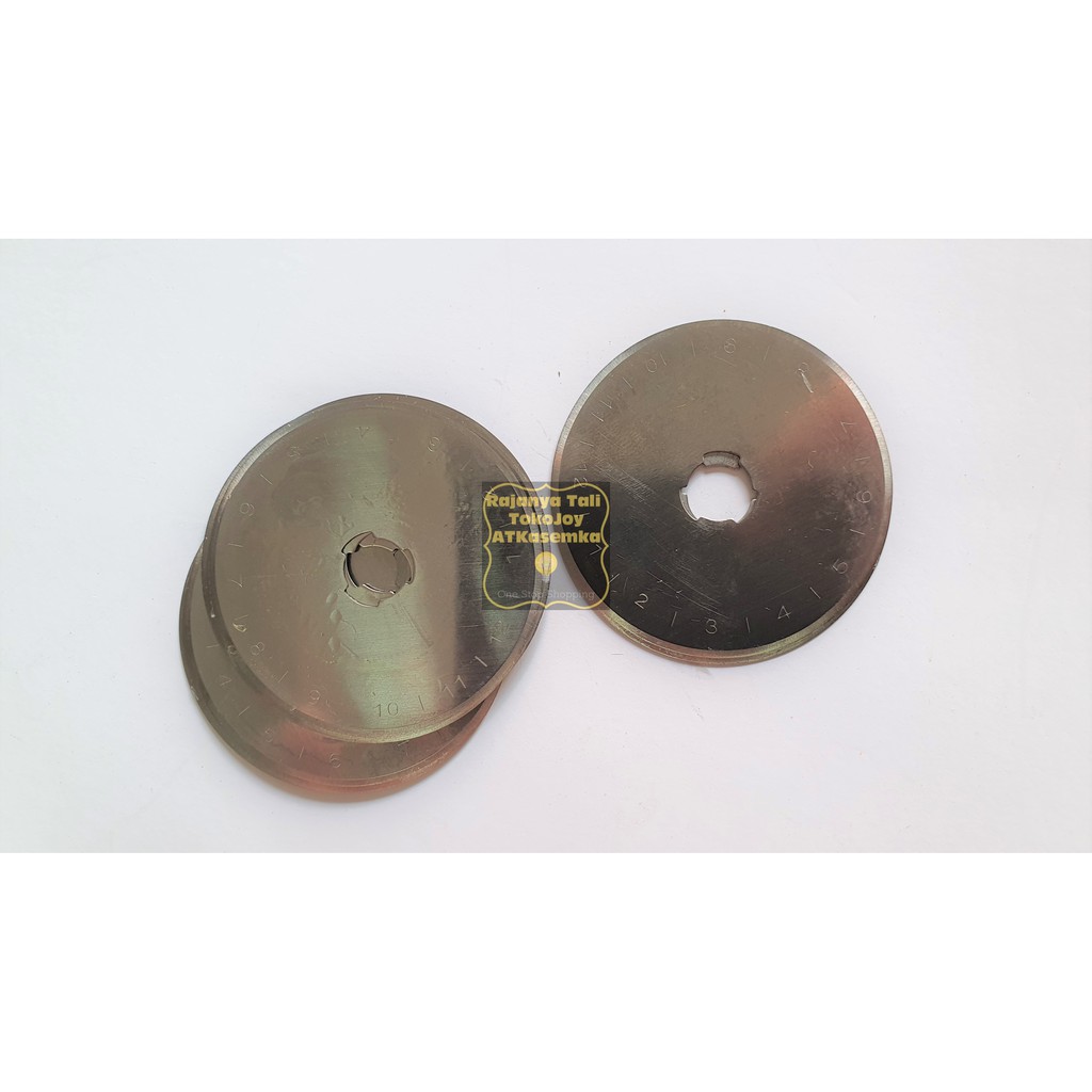 

Refill Blade Rotary Isi Cutter 45mm / Mata Pisau Cutter