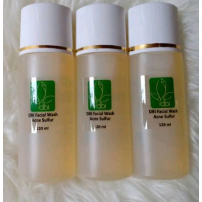 facial wash acne sulfur DBI