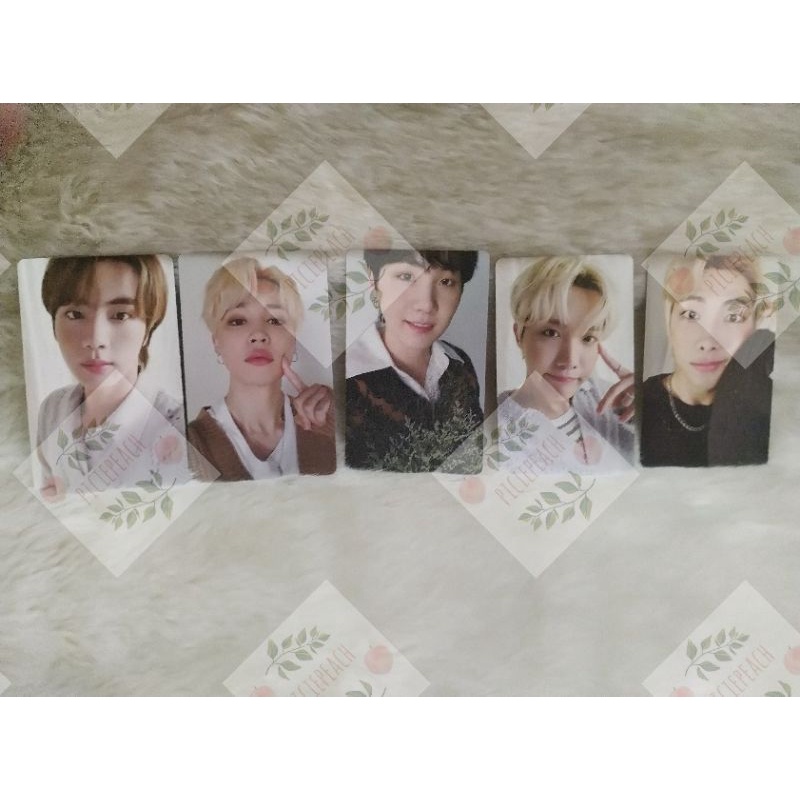 OFFICIAL PC DOUBLE SIDE BTS + 1 CUTTING STICKER MEMBER - DECO KIT BTS - NAMJOON JIN J-HOPE SUGA