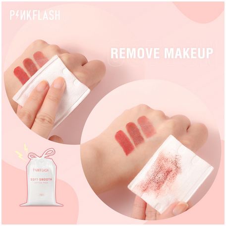 PINKFLASH Cotton Pads Make-Up Cotton / Kapas Wajah