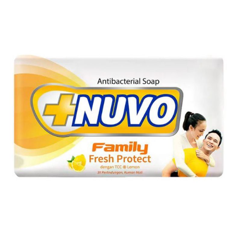 BPOM SABUN NUVO BATANG 76gr / SABUN NUVO FAMILY