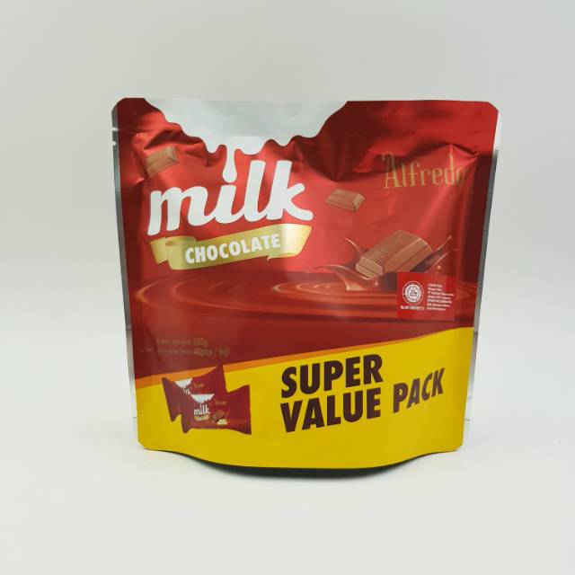 

Alfredo Milk Chocolate 180 gram.