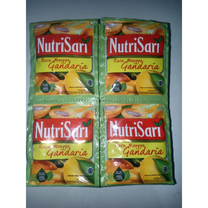 

Nutrisari mangga gandaria