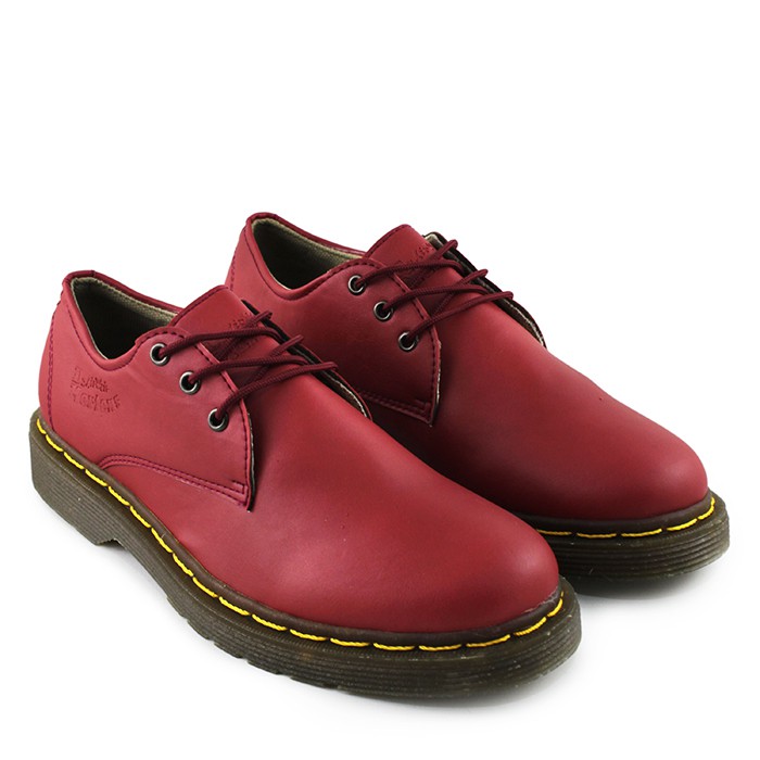 PROMO !! Sepatu Pria DM Pendek Dr. Martens 3 Hole Low Boots Murah Outdoor