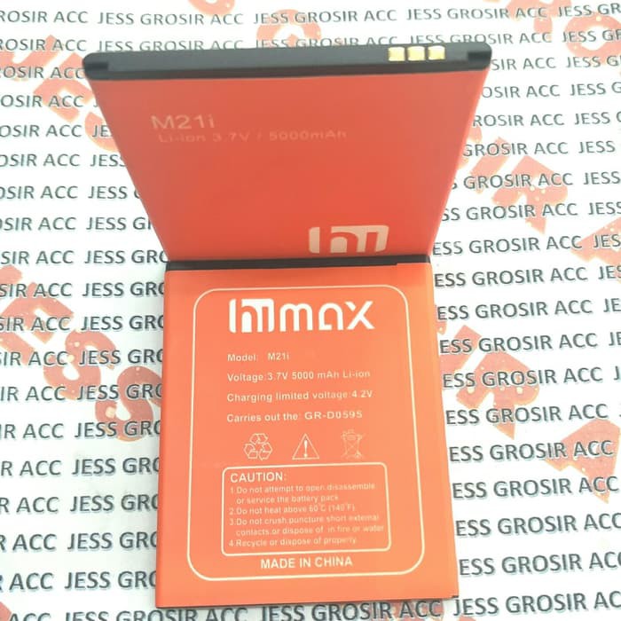 Baterai Battery Original Double Power HIMAX M3 4G LTE , Himax M21i