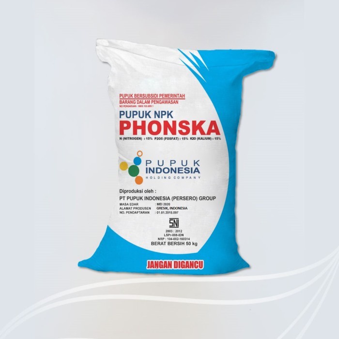 Pupuk NPK Phonska 16 - 16 - 16 Repacking 1 kg