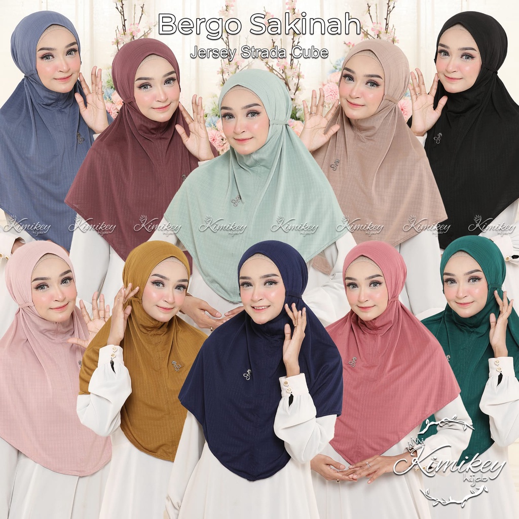 Bergo Sakinah Non Pad By Kimikey