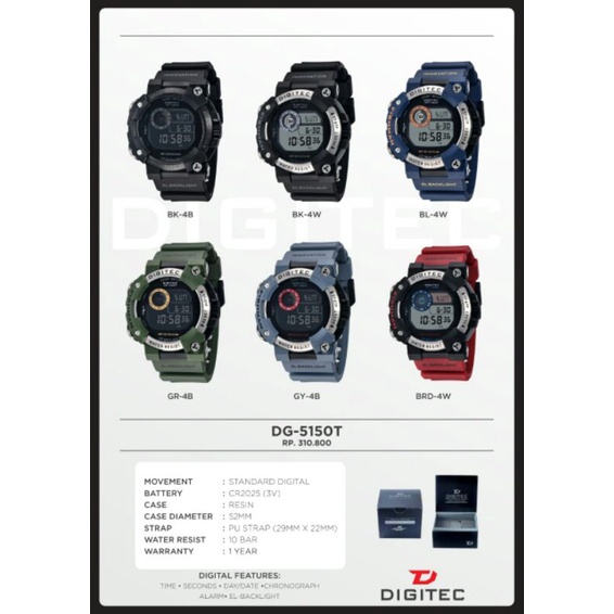 Digitec DG 5150 / DG-5150 T original water resist