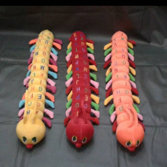 Boneka ulat ulil lucu