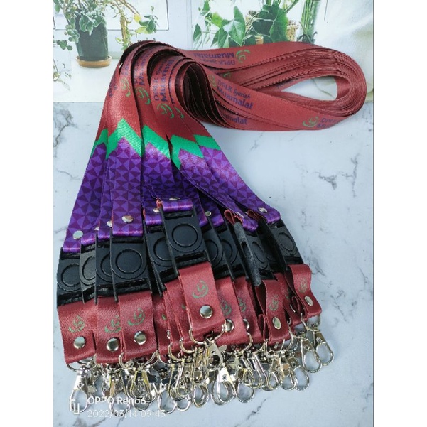 

Lanyard Bank Syariah | Free Design Suka" & Bisa Costume