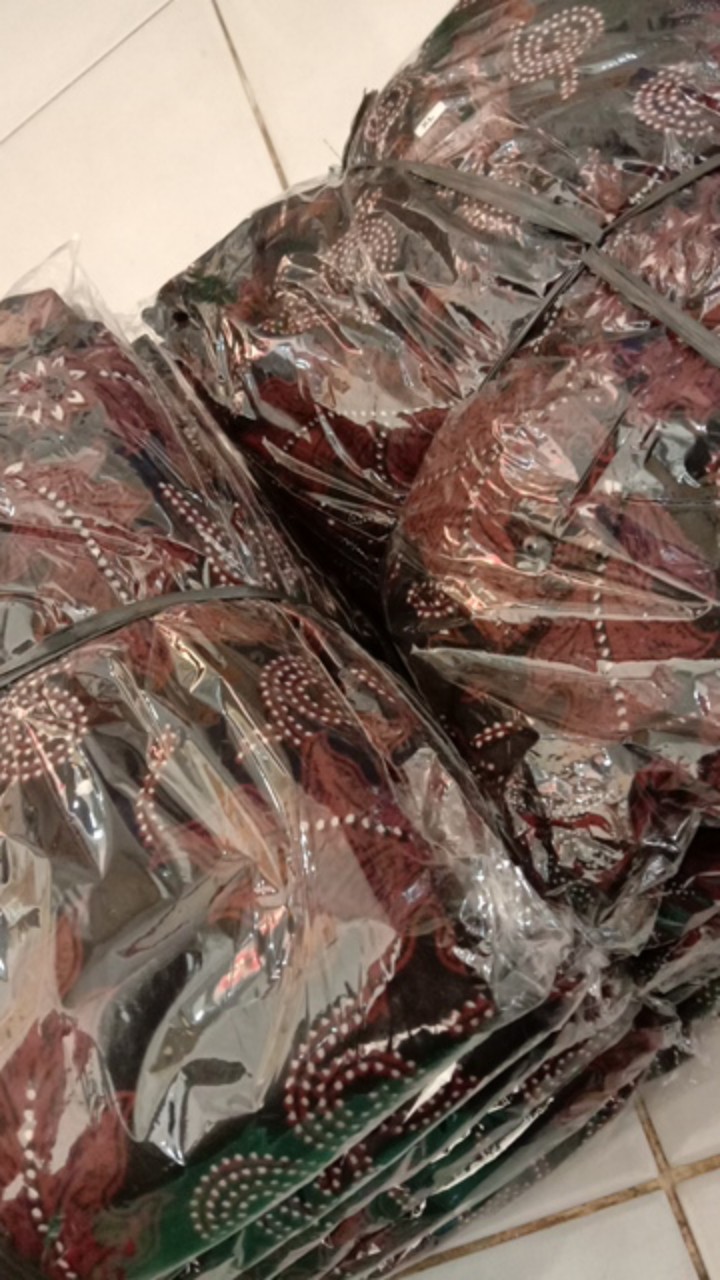 Gamis Batik Modern - Gamis Busui - Gamis Batik Kombinasi - Gamis Batik Remaja Orang Tua