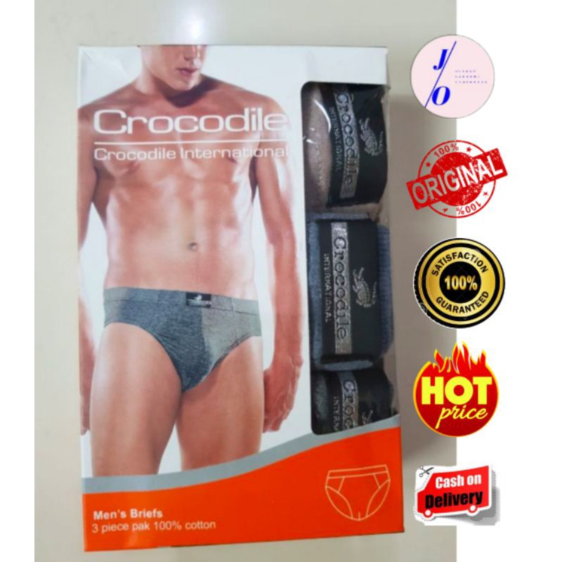 Celana dalam pria CROCODILE 254 original / grosir pakaian dalam murah/sempak CD pria /agen pontianak