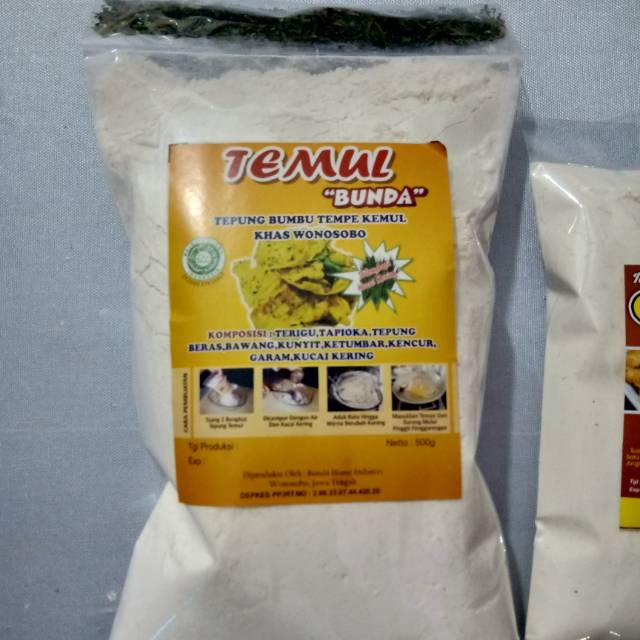 

Tepung Instan Tempe Kemul Makanan Khas Wonosobo Kemasan 250 gr