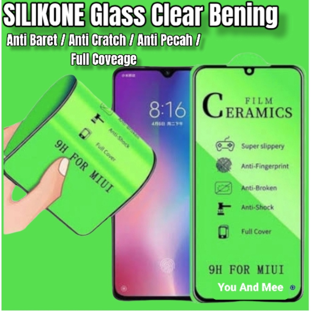 SILICONE Glass OPPO Reno8 T 8-4G 8 (5G) 8PRO Reno7 4G 7-5G Reno6 4G 6-5G Antigores Ceramic Tempered Clear-Glossy-Bluelight-Anti SPY Glare Matte Soft/GORES Keramic Bening Blue light Radiasi-Minyak Black-Hitam Silikon ELASTIS Silikone Lentur Break PRO 9 8T