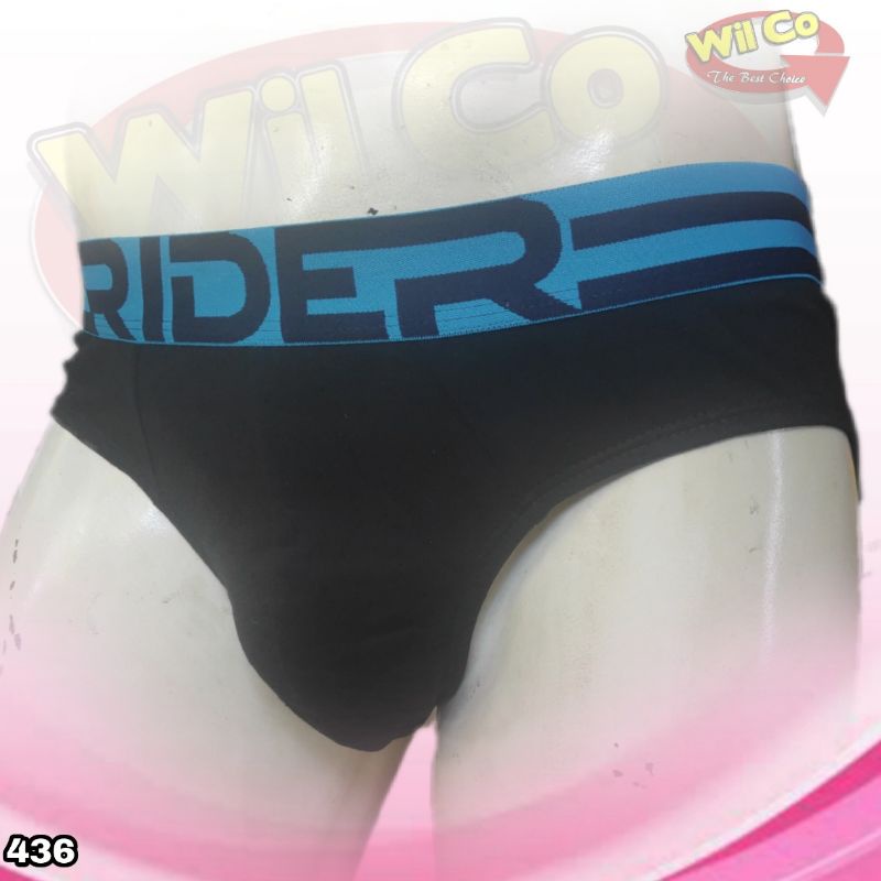 K436 - [Harga Per 1 Potong] CELANA DALAM BRIEFT [SEGITIGA] PRIA RIDER SIZE L - XL