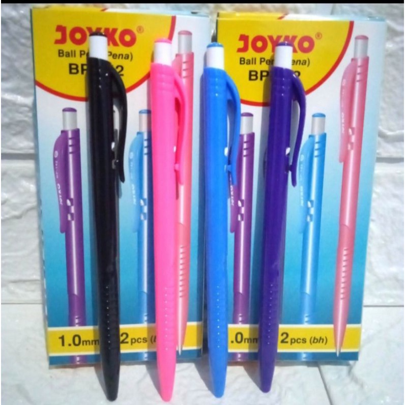 

PULPEN JOYKO BP-142 1.0mm TINTA HITAM 12PCS