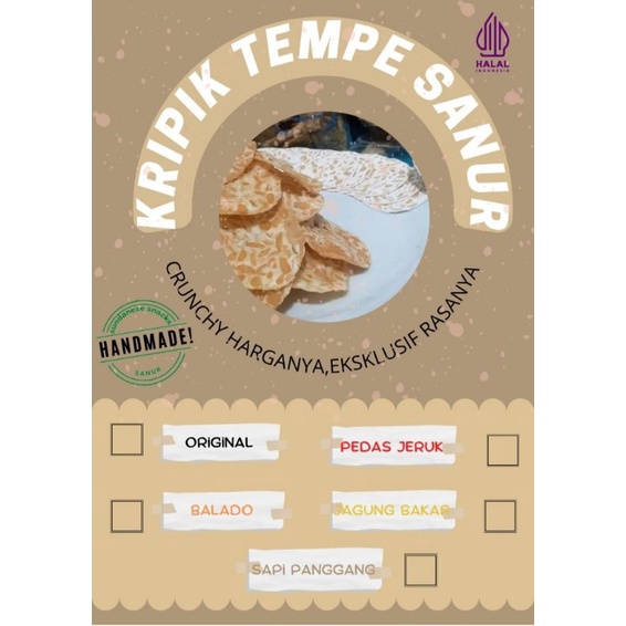 

Kripik Tempe Sanur