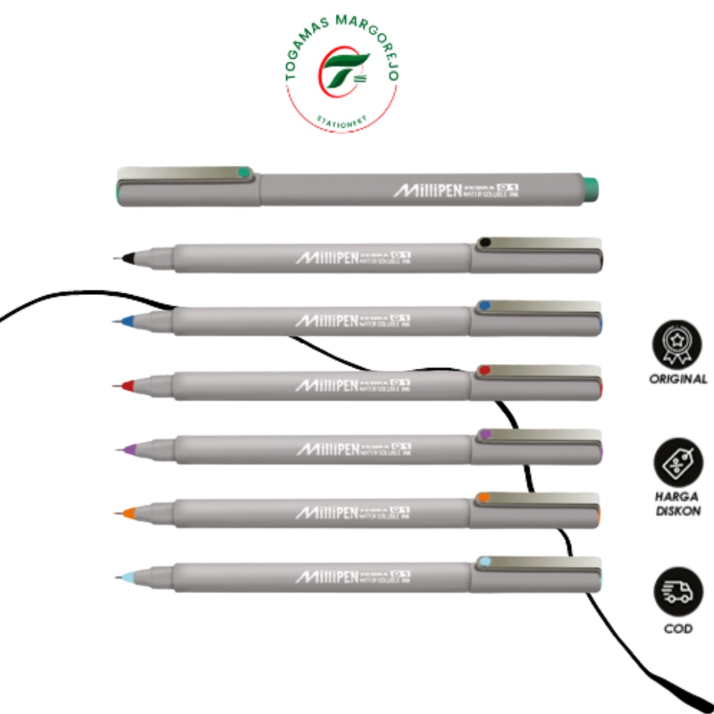 

TERMURAH !! BALLPEN BOLPOINT MILIPEN ZEBRA