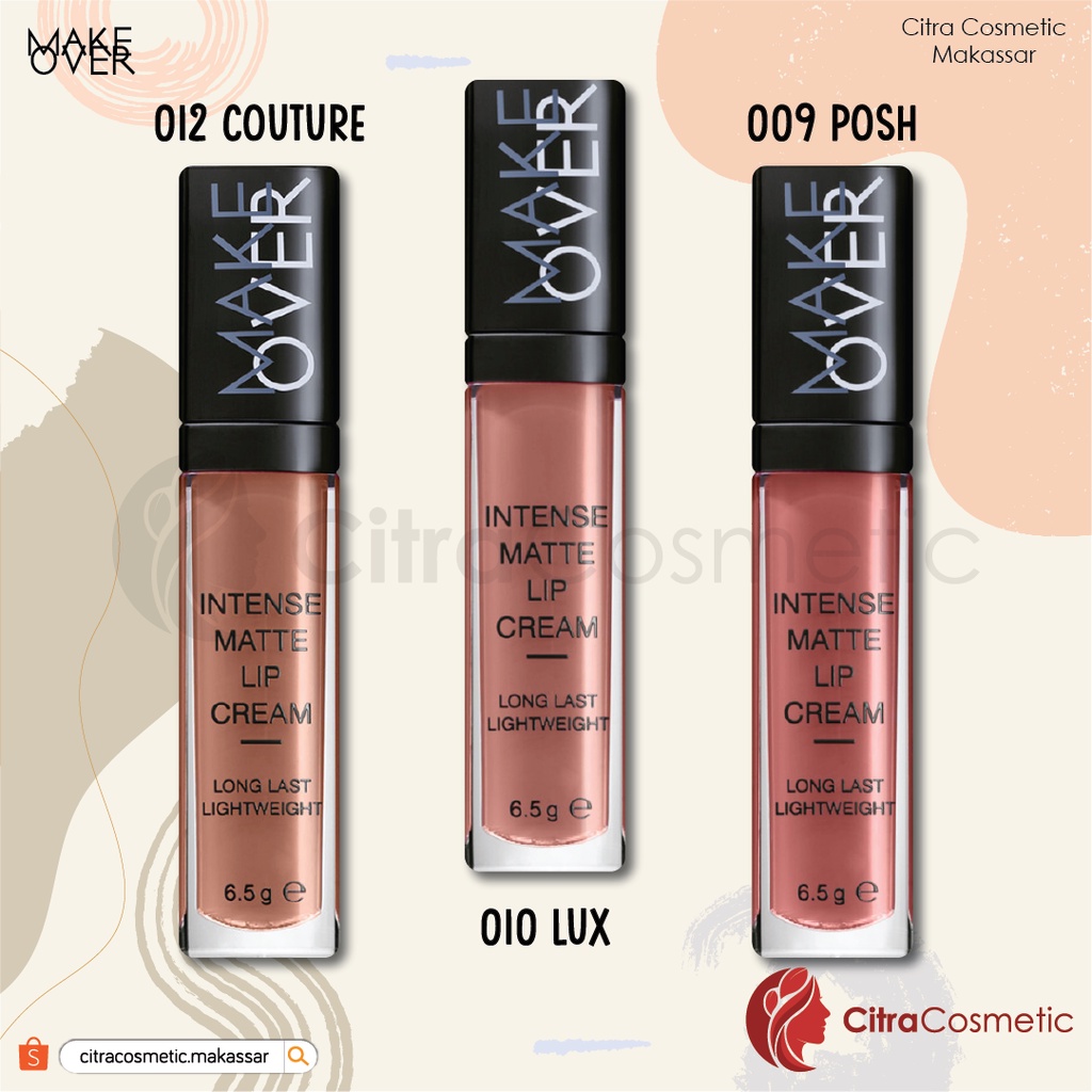 Make Over Intense Matte Lip Cream 6,5 Gr