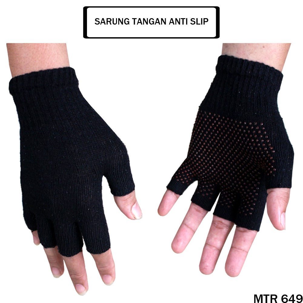 Sarung Tangan Half Finger Anti Slip - MTR 649