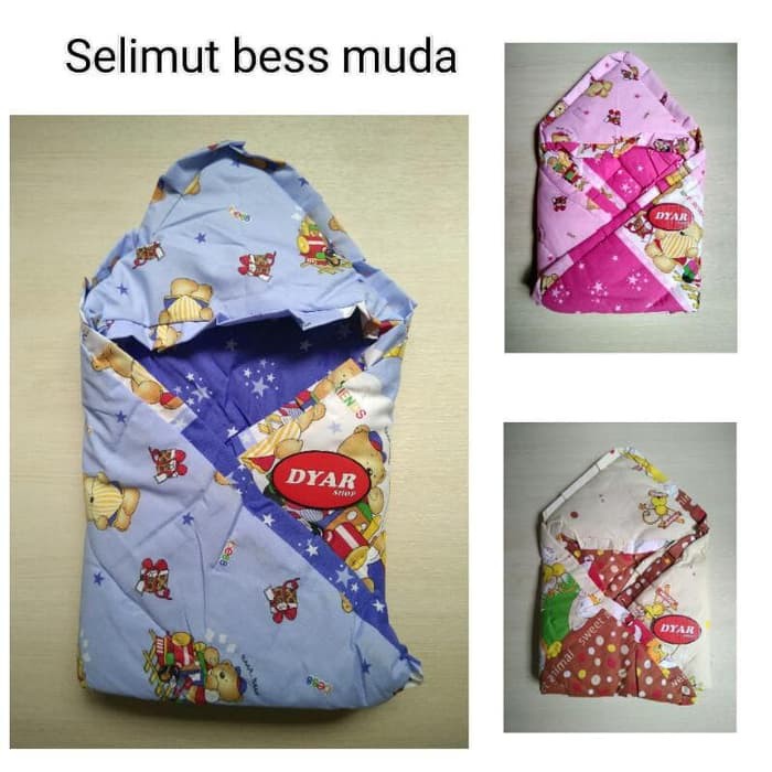 Selimut Bayi Bess Muda - Selimut Bayi Baby Bess Topi