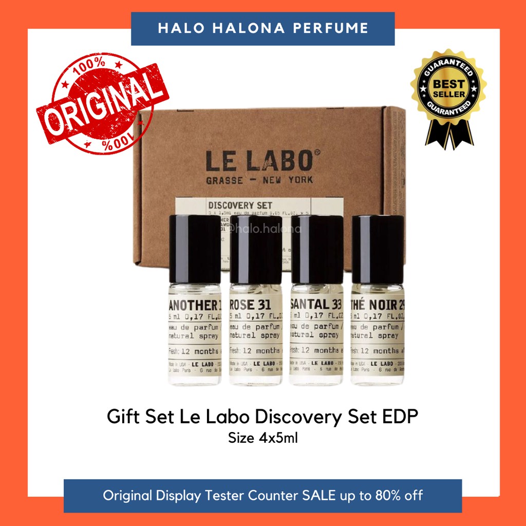 Gift Set Le Labo Discovery Set 5ml Box Segel Parfum Original Authentic Tester Display