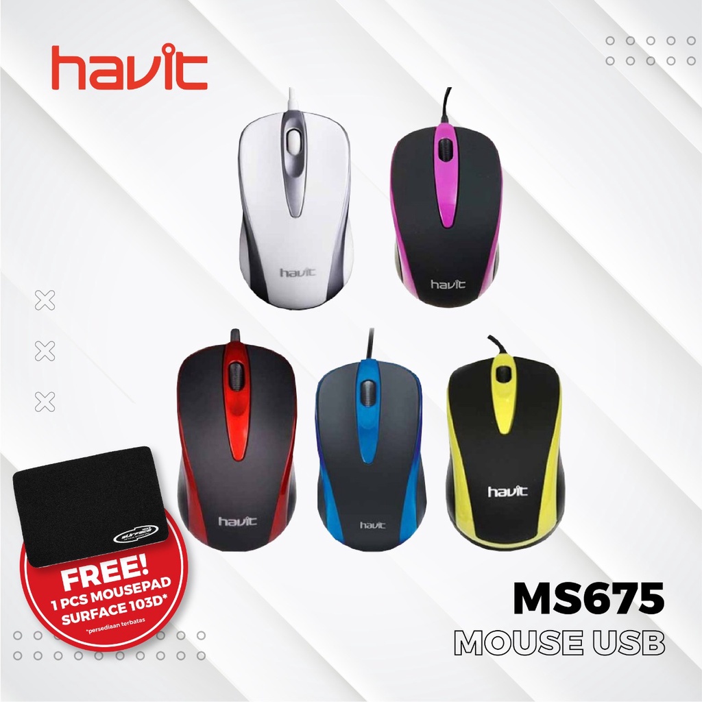 MOUSE HAVIT MS675 USB