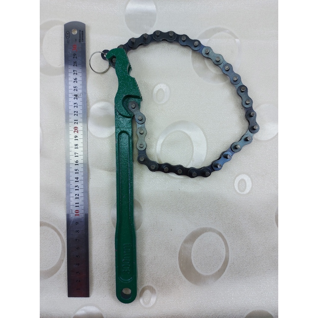 KUNCI FILTER OLI RANTAI 12&quot; chain rantai OIL FILTER WRENCH KUNCI SARINGAN OLI WRENCH 12 IN ALAT PASANG FILTER KUNCI OLI FILTER