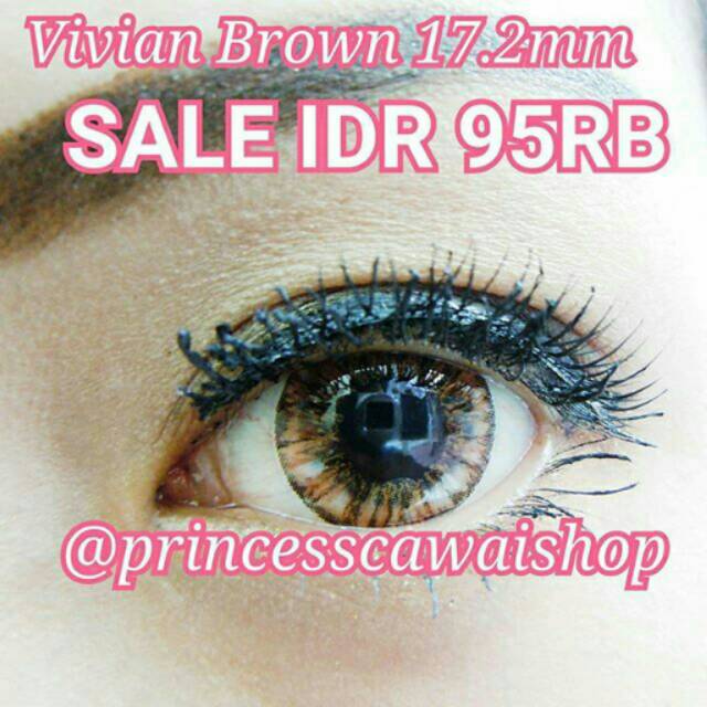 

Softlens vivian brown 17.2mm