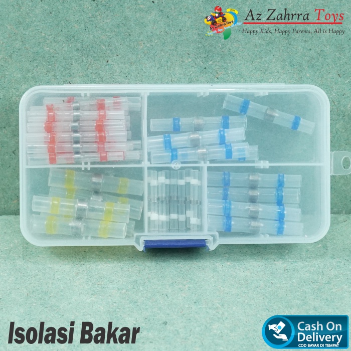 Konektor Penyambung Kabel Heat Shrink Isolasi Bakar Bening